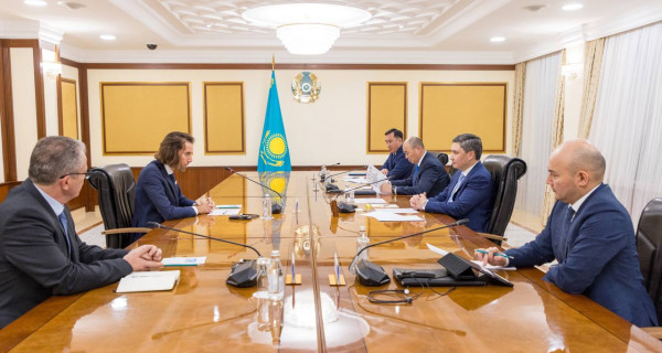 Олжас Бектенов провел ряд встреч с главами иностранных компаний