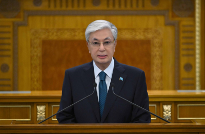 Касым-Жомарт Токаев выступил на совместном заседании палат Парламента