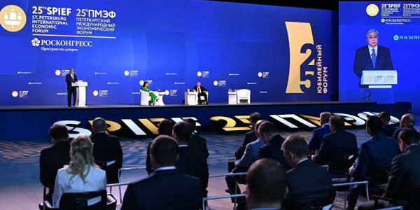 Қ. Тоқаевтың Санкт-Петербургтегі жұмыс сапары жалғасуда