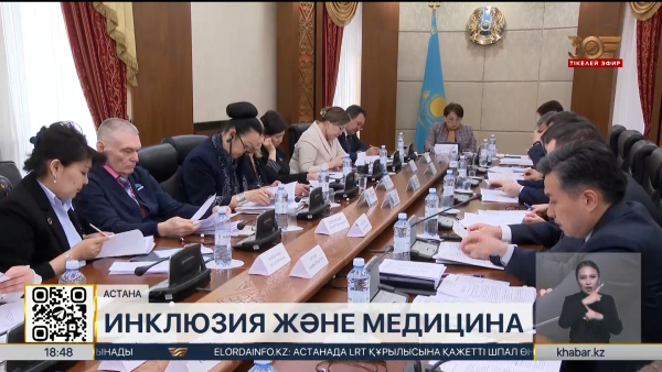 Сенатта мүгедектігі бар азаматтардың мәселесі талқыланды