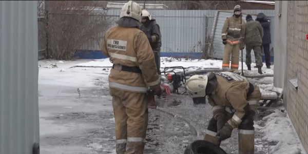 Петропавлда тағы да су құбыры жарылды