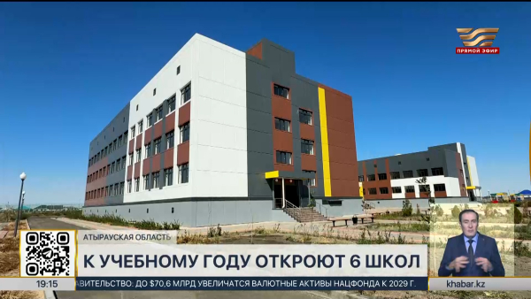 В Атырауской области откроются 6 новых школ