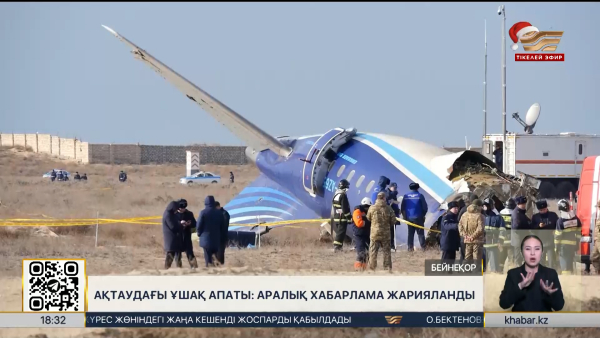 Ақтаудағы ұшақ апаты: тергеудің ресми қорытындысы жарияланды