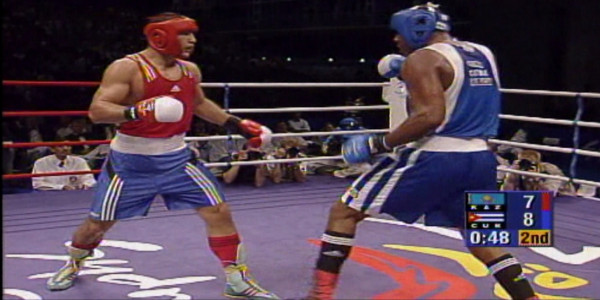 Олимпиада в Сиднее: Мухтар Дильдабеков &ndash; Алексис Рубалкаба (Архив, 2000 г.)